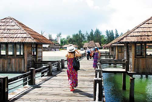 东海特呈岛旅游区海上栈桥 东海特呈岛旅游区海上栈桥