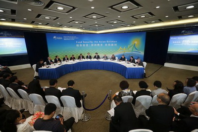 韩长赋在博鳌亚洲论坛上强调 亚洲携手共同应对粮食安全