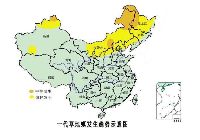 一代草地螟发生预报及防治指导意见