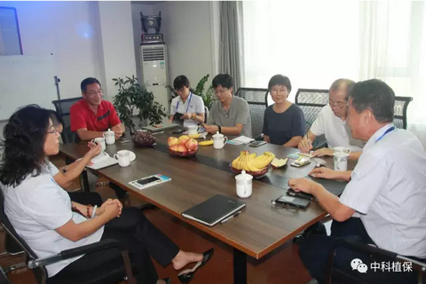 河北农大王益民副校长一行来中科交流指导、听取实习汇报